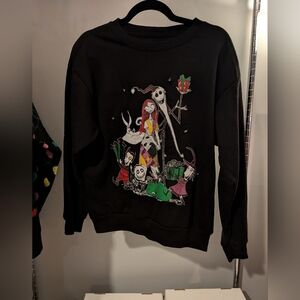 NWOT Disney The Nightmare Before Christmas Graphic Women Sweatshirt in Size L